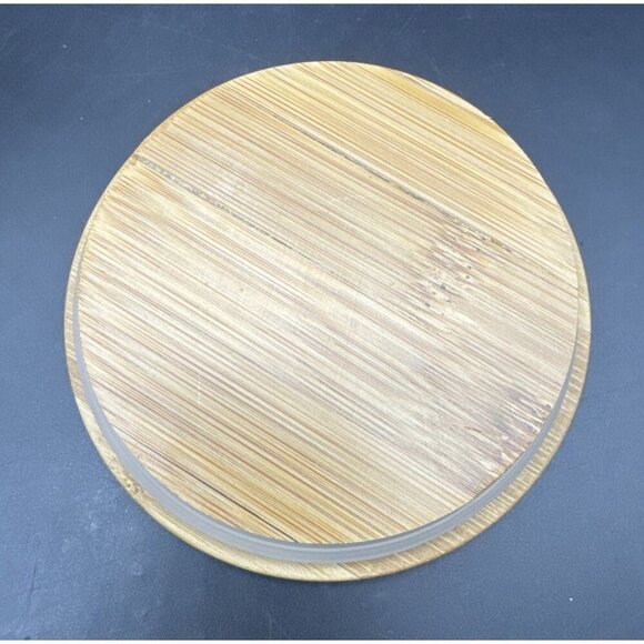 In Homestylez Ceramic Green Speckled Bunny Rabbit Canister Jar 4” Farmhouse - Picture 7 of 10